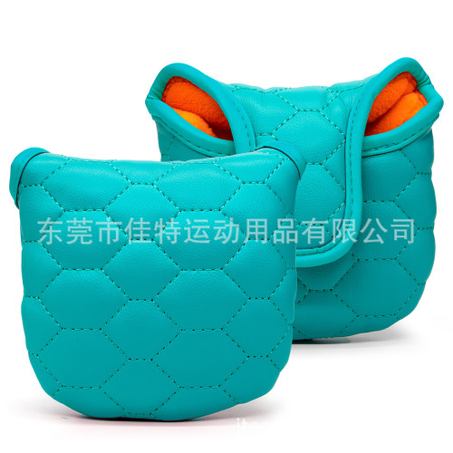 新款高爾夫球桿套大半圓Mallet推桿套putter cover桿頭套golf用品 新款高爾夫球桿套大半圓Mallet推桿套putter cover桿頭套golf用品