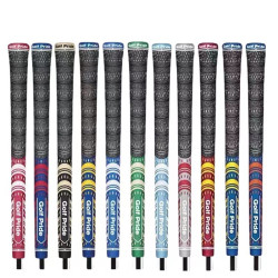 高爾夫球桿橡膠半棉線MCC TEAMS炫彩色十五色可選 握把款