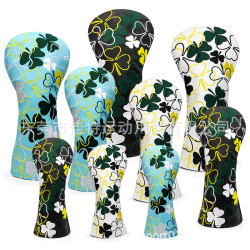 新款高爾夫木桿套一號木球道四葉草135NEW桿頭套golf用品配件WOOD