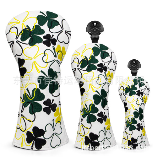 新款高爾夫木桿套一號木球道四葉草135NEW桿頭套golf用品配件WOOD 新款高爾夫木桿套一號木球道四葉草135NEW桿頭套golf用品配件WOOD