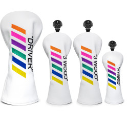 新款高爾夫球桿套簡約木桿套球道木桿頭套Golf用品創意裝飾配件