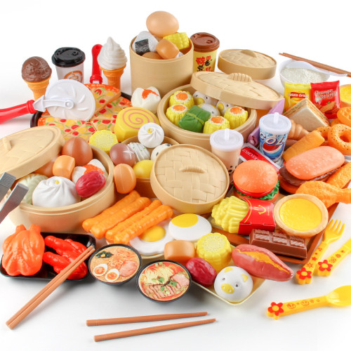 兒童益智仿真廚房食物套裝壽司油條漢堡套裝過家家玩具 兒童益智仿真廚房食物套裝壽司油條漢堡套裝過家家玩具