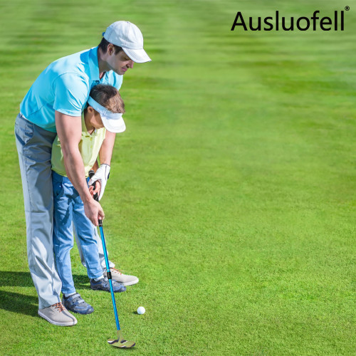 2節鋁合金伸縮球桿 左右手共用矽膠頭練習推桿 2節鋁合金伸縮球桿 左右手共用矽膠頭練習推桿