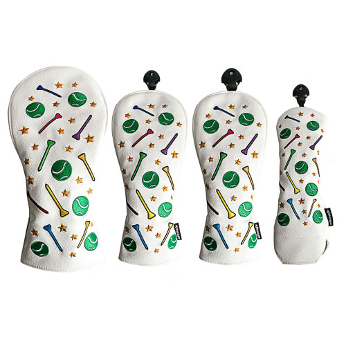 新款高爾夫球桿帽套椰樹木桿套保護套golfheadcover 新款高爾夫球桿帽套椰樹木桿套保護套golfheadcover