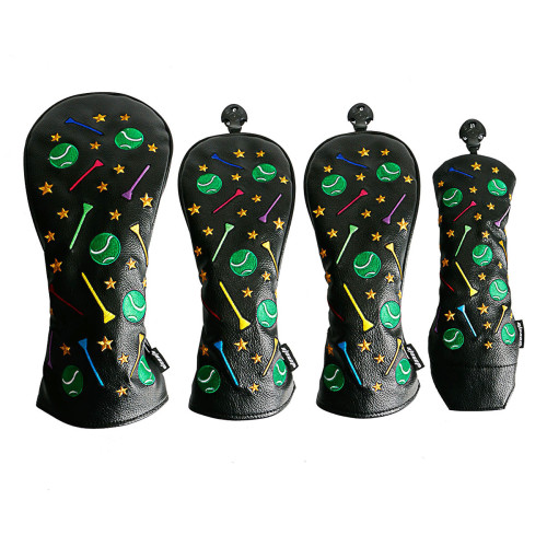 新款高爾夫球桿帽套椰樹木桿套保護套golfheadcover 新款高爾夫球桿帽套椰樹木桿套保護套golfheadcover