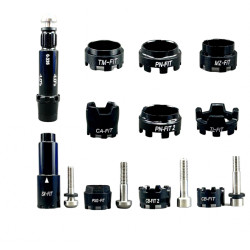 高爾夫通用套管一號木/球道木桿頭連接調度器卡環配件適用多品牌