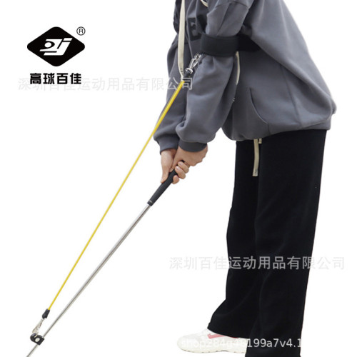 百佳高爾夫揮桿釋放訓練器男女揮桿力量彈力練習繩BJ-232高爾夫球 百佳高爾夫揮桿釋放訓練器男女揮桿力量彈力練習繩BJ-232高爾夫球