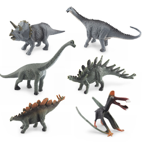 仿真侏羅紀迷你恐龍模型翼龍恐龍迅猛龍鐮刀龍棘龍擺件