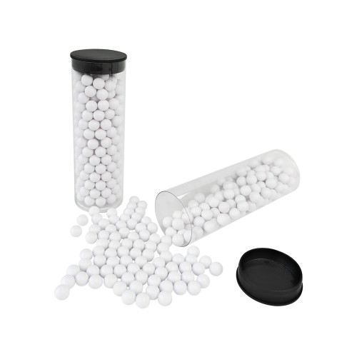 高爾夫小白球塑膠ABS  高爾夫塑膠小白球直徑10MM桶裝小白球