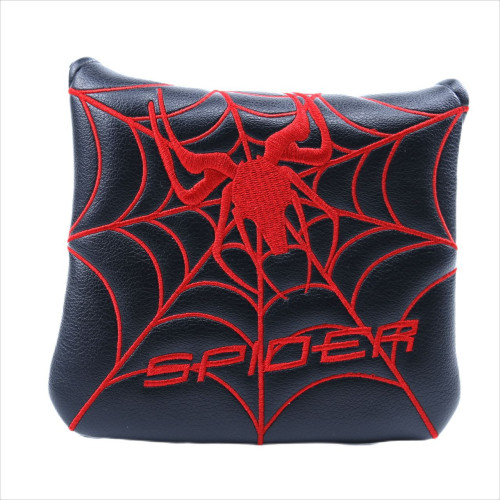 高爾夫球桿套方形毒蜘蛛推桿帽套速髮高爾夫用品配件