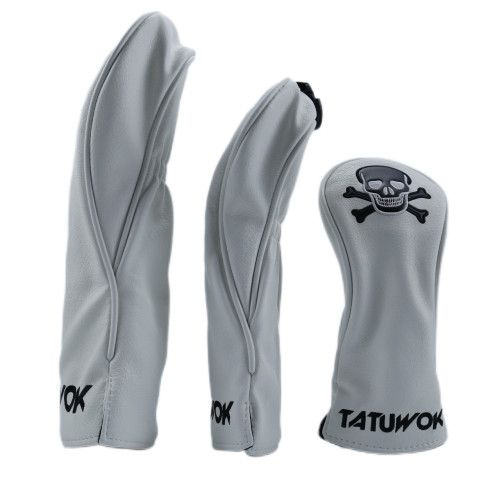 高爾夫球桿保護套木桿135骷髏頭款高爾夫配件 高爾夫球桿保護套木桿135骷髏頭款高爾夫配件