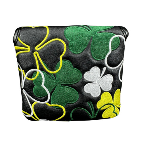 高爾夫球桿套三葉草方形推桿套高爾夫用品配件