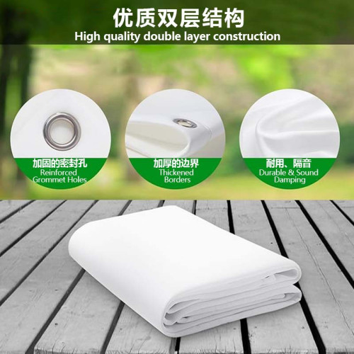 高爾夫模擬器靶心布 尺寸可定加厚模擬器防火消音幕布
