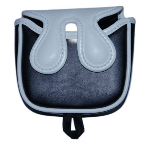 高爾夫球桿套高爾夫用品配件 高爾夫球桿推桿帽套方形黑色白色單