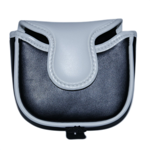 高爾夫球桿套高爾夫用品配件 高爾夫球桿推桿帽套方形黑色白色單