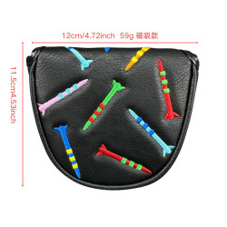 高爾夫球桿推桿套火箭款磁鐵閉合高爾夫用品配件