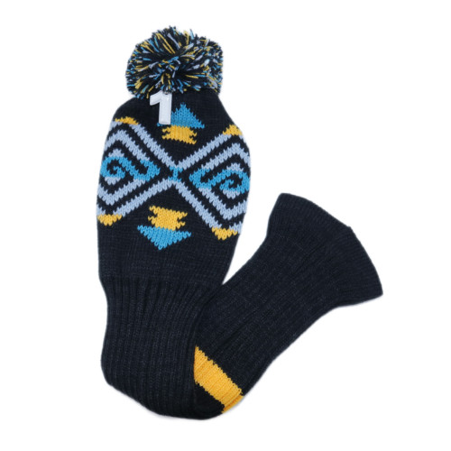 高爾夫球桿套高爾夫用品配件 高爾夫球桿木桿帽套風向標針織套 高爾夫球桿套高爾夫用品配件 高爾夫球桿木桿帽套風向標針織套