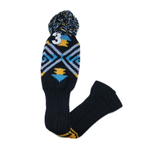 高爾夫球桿套高爾夫用品配件 高爾夫球桿木桿帽套風向標針織套 高爾夫球桿套高爾夫用品配件 高爾夫球桿木桿帽套風向標針織套