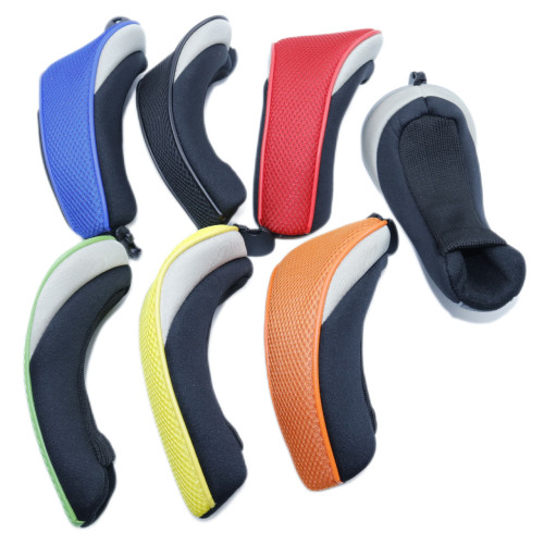 高爾夫球桿小雞腿網格帽套條輪潛水布料