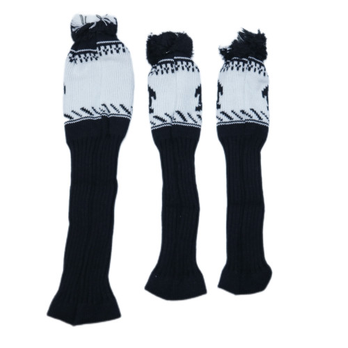 高爾夫球桿套高爾夫用品配件高爾夫球桿企鵞毛線針織木桿套