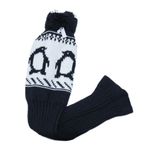 高爾夫球桿套高爾夫用品配件高爾夫球桿企鵞毛線針織木桿套