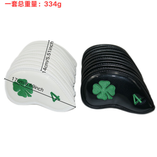 高爾夫球桿套高爾夫用品配件 高爾夫球桿四葉草鐵桿套