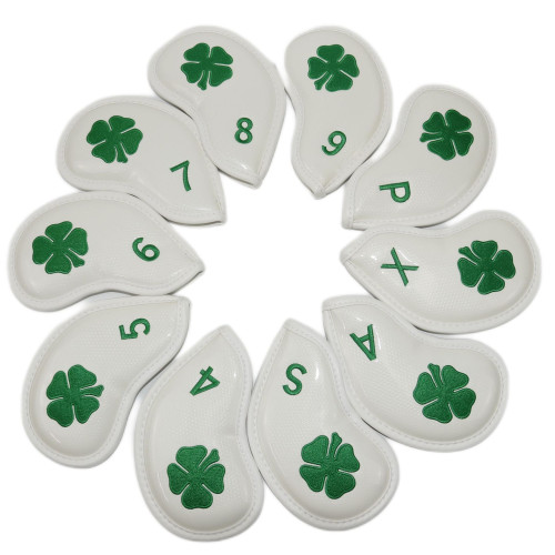 高爾夫球桿套高爾夫用品配件 高爾夫球桿四葉草鐵桿套