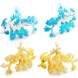 新品仿真海洋動物海龍模型楊枝魚錢串子海底生物裝飾擺件