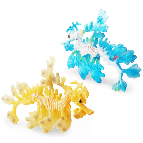 新品仿真海洋動物海龍模型楊枝魚錢串子海底生物裝飾擺件 新品仿真海洋動物海龍模型楊枝魚錢串子海底生物裝飾擺件