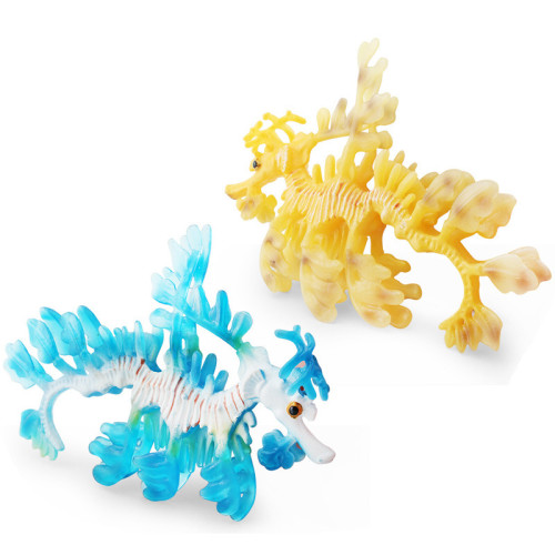 新品仿真海洋動物海龍模型楊枝魚錢串子海底生物裝飾擺件 新品仿真海洋動物海龍模型楊枝魚錢串子海底生物裝飾擺件