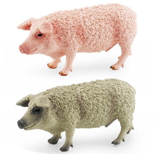 新品仿真農場家禽公豬模型兒童益智認知油花公豬擺件玩具 新品仿真農場家禽公豬模型兒童益智認知油花公豬擺件玩具