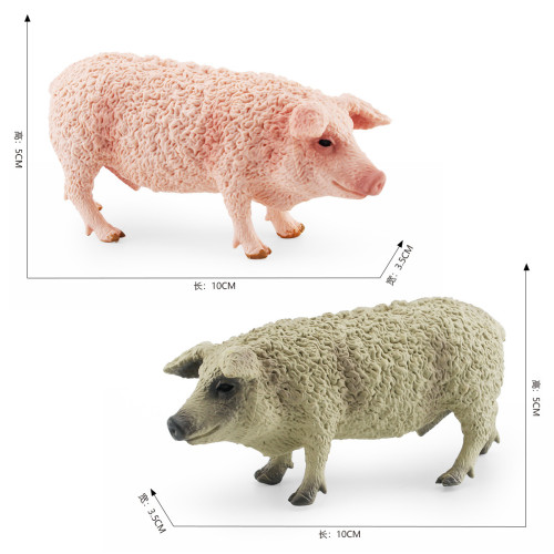 新品仿真農場家禽公豬模型兒童益智認知油花公豬擺件玩具 新品仿真農場家禽公豬模型兒童益智認知油花公豬擺件玩具