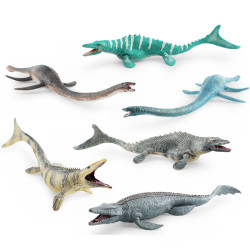 新品仿真動物侏羅紀恐龍模型海洋動物滄龍海霸龍桌面擺件