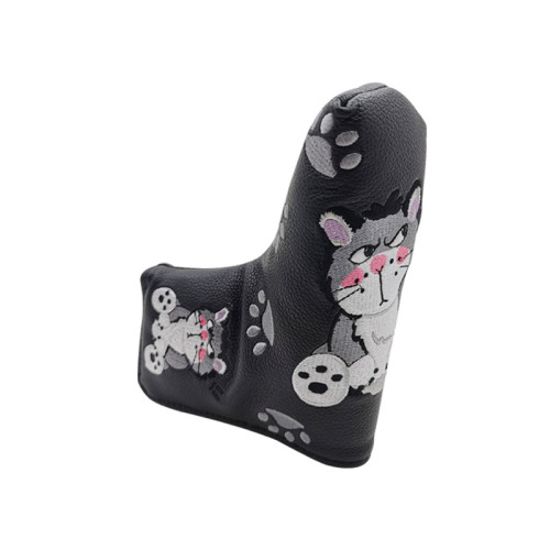 韓單出口 可愛貓咪高爾夫球桿套鐵桿套推桿套球頭帽套桿頭套