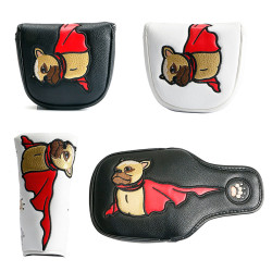 新款法鬥犬推桿帽套 Golf head cover高爾夫球桿帽套