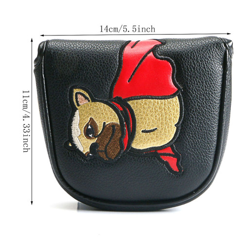 新款法鬥犬推桿帽套 Golf head cover高爾夫球桿帽套