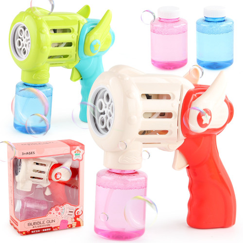 夏季新品手持五孔全自動吹泡泡槍兒童休閒玩具電動泡泡槍 夏季新品手持五孔全自動吹泡泡槍兒童休閒玩具電動泡泡槍