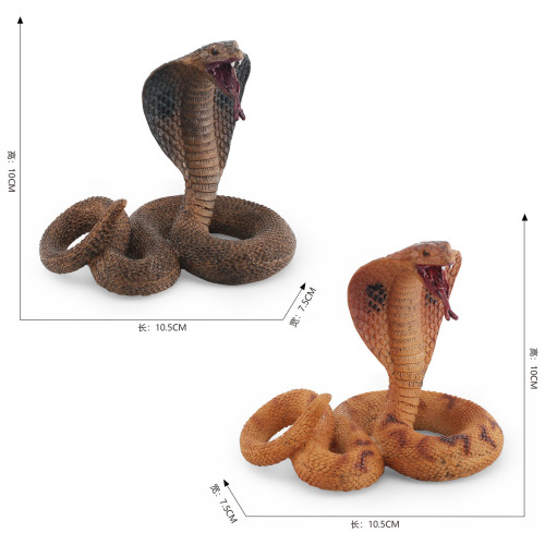 家仿真爬行動物眼鏡蛇模型響尾蛇整盅裝飾靜態桌面擺件玩具 家仿真爬行動物眼鏡蛇模型響尾蛇整盅裝飾靜態桌面擺件玩具