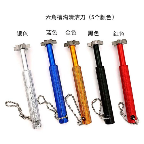 新款碳纖維果嶺叉劃線器畫筆毛巾golf高爾夫球清潔刷新款刷套裝