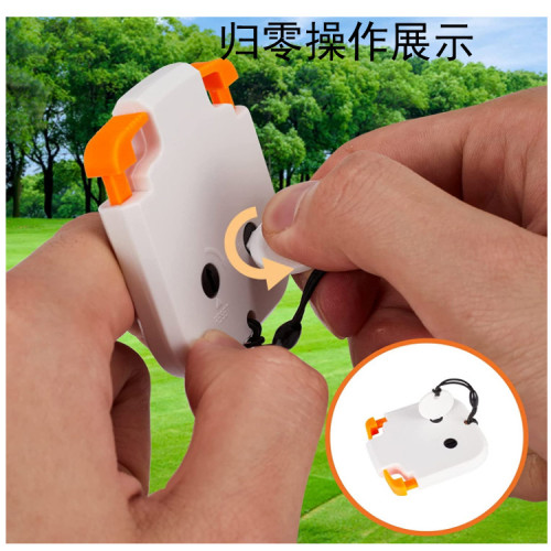 高爾夫帽夾計分器 記桿器 手套夾計桿器 高爾夫球記分器