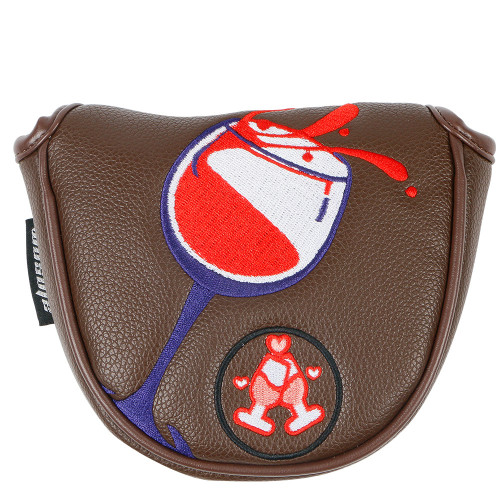 酒杯保護套直條半圓推桿套Golf head cover高爾夫球桿套