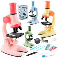 家小學生科學生物實驗器材顯微鏡玩具1200倍顯微鏡玩具盒裝