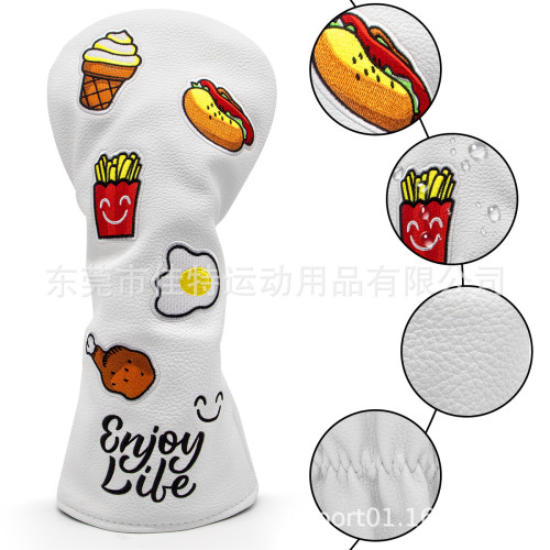 新款高爾夫球桿套木桿套一號木推桿套桿頭套GOLF用品禮品