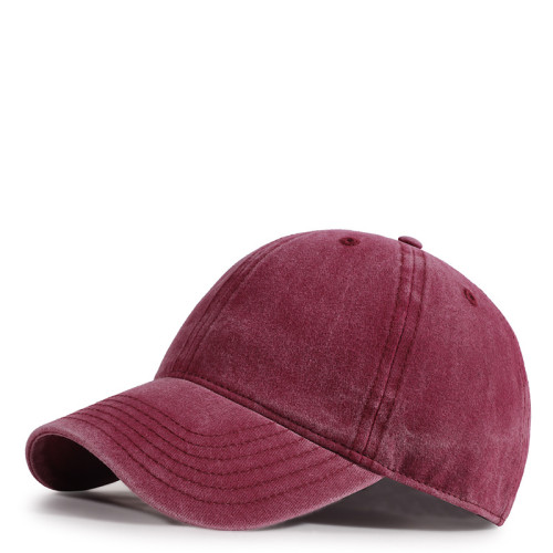 水洗牛仔棒球帽2025新款男女顯臉小復古做舊百搭軟頂鴨舌帽 水洗牛仔棒球帽2025新款男女顯臉小復古做舊百搭軟頂鴨舌帽