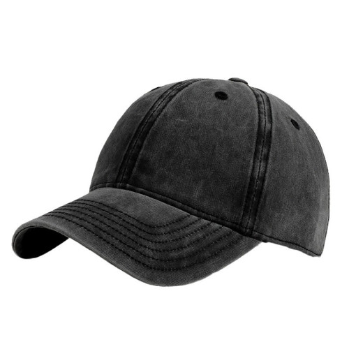 水洗牛仔棒球帽2025新款男女顯臉小復古做舊百搭軟頂鴨舌帽 水洗牛仔棒球帽2025新款男女顯臉小復古做舊百搭軟頂鴨舌帽