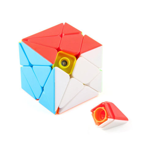 家 5.5cm兒童科教益智魔方玩具 6pcs實色變幻金剛魔方玩具 家 5.5cm兒童科教益智魔方玩具 6pcs實色變幻金剛魔方玩具