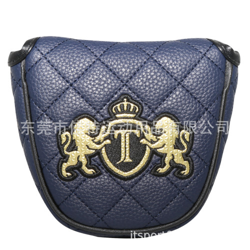 高爾夫球桿套經典款JT SPORT一字推桿套半圓磁鐵PUTTER