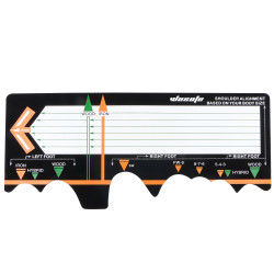 新品高爾夫揮桿站位墊初學者姿勢輔助墊入門糾正站姿訓練器