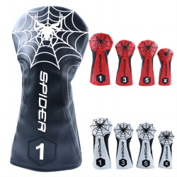 高品質毒蜘蛛高爾夫木桿帽套高爾夫配件頭套