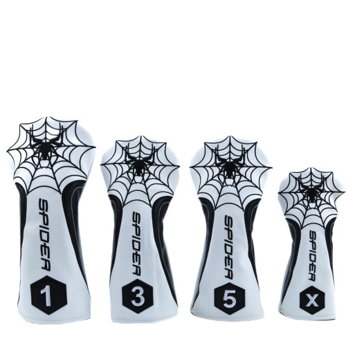 高品質毒蜘蛛高爾夫木桿帽套高爾夫配件頭套